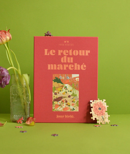 Puzzle 1000 pces - Le retour du marché