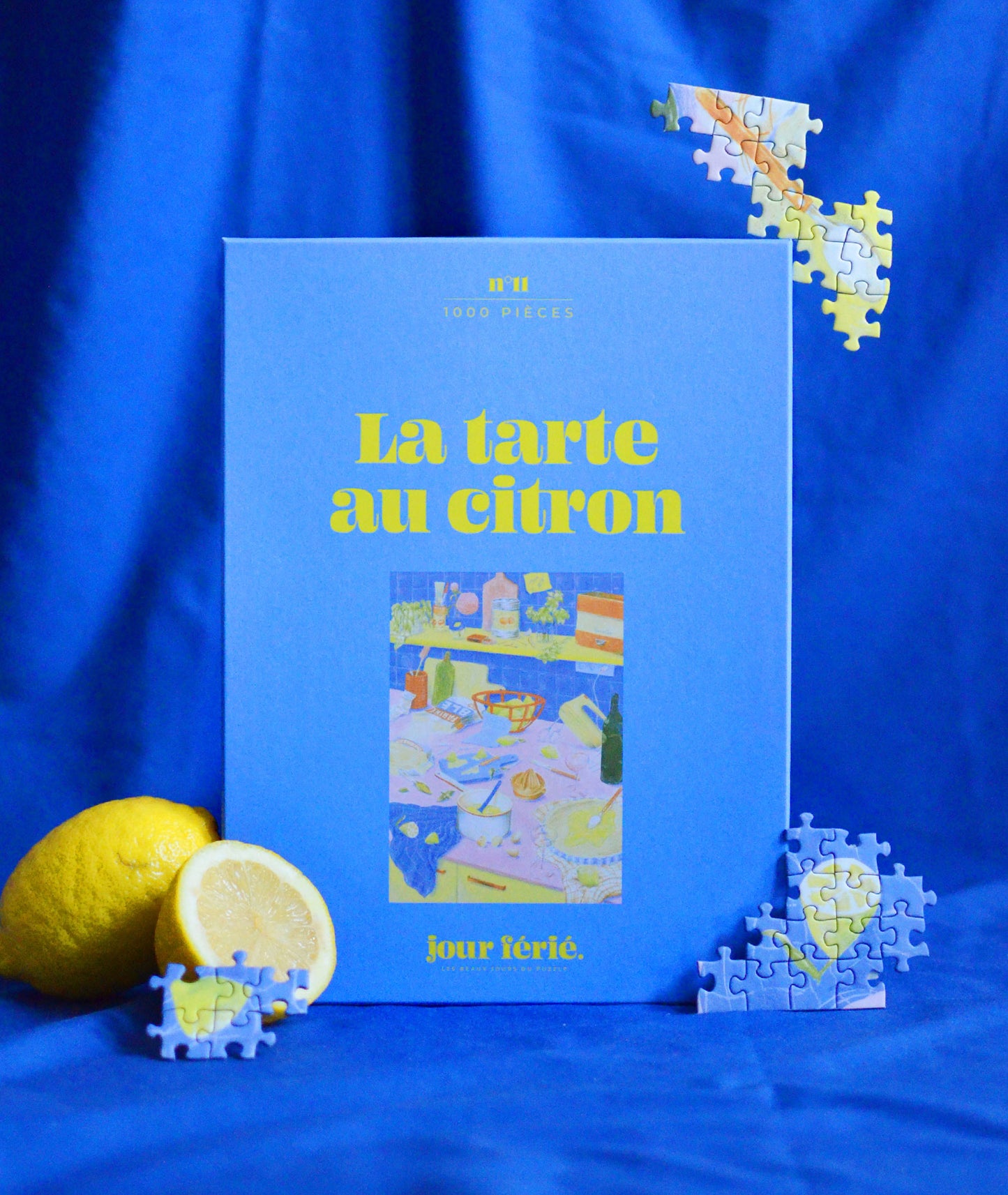 Puzzle 1000 pces - Tarte au citron