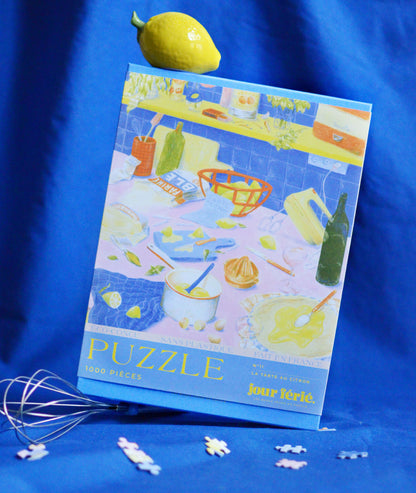 Puzzle 1000 pces - Tarte au citron