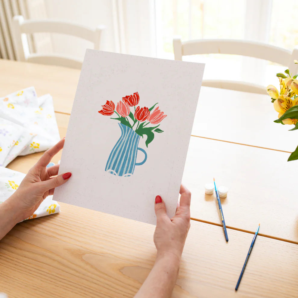 Kit peinture par numéros Le médaillon