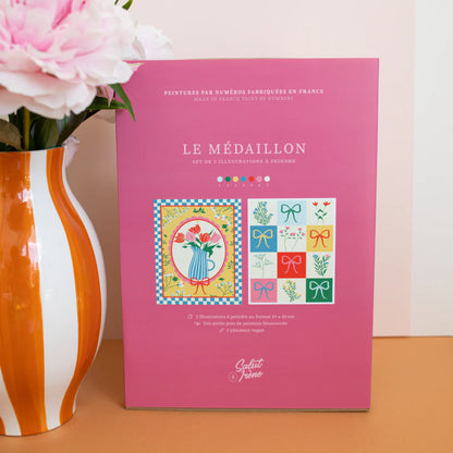 Kit peinture par numéros Le médaillon