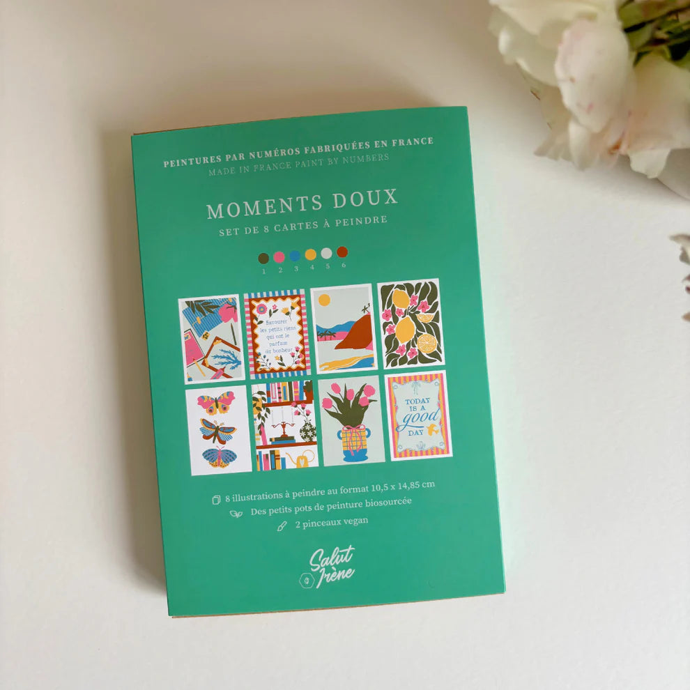 Cartes à peindre par numéros Moments doux