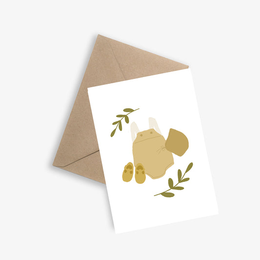 Carte Layette de bébé