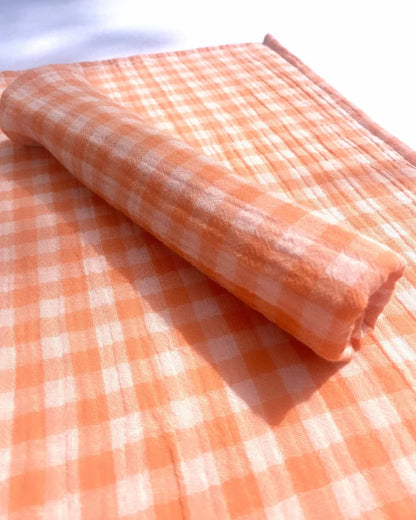 Sets de table Vichy Clémentine (Lot de 2)