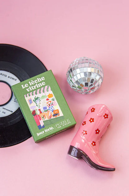 Puzzle 100 pces - Le lèche vitrine