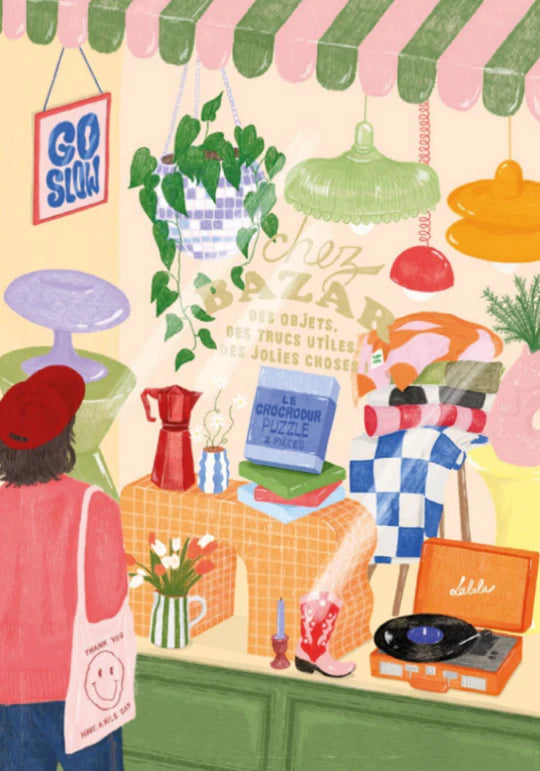 Puzzle 100 pces - Le lèche vitrine