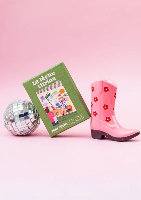 Puzzle 100 pces - Le lèche vitrine