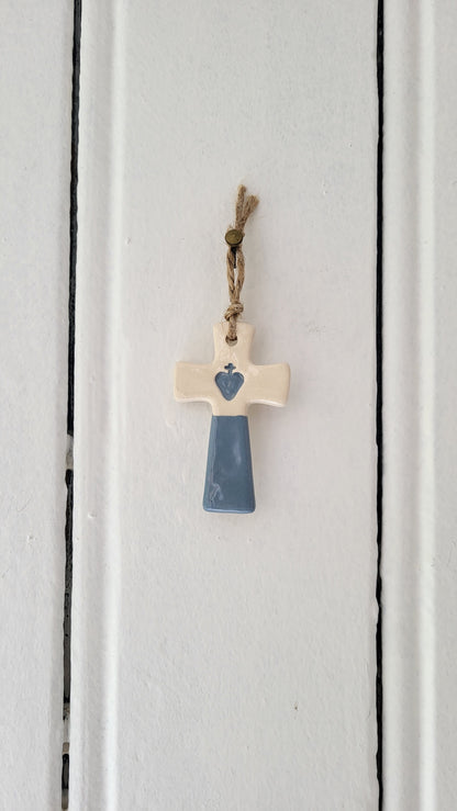 Croix en céramique - petit modèle - 1545 Avenue
