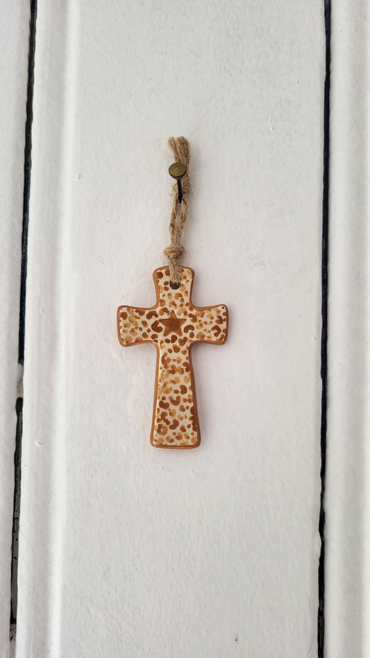 Croix en céramique - petit modèle - 1545 Avenue