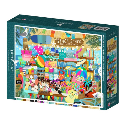 Puzzle 1000 pcs Boutique de souvenirs de plage