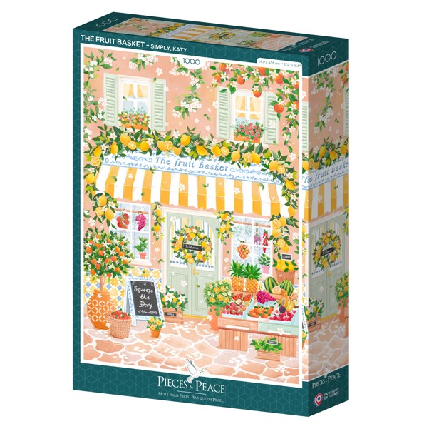 Puzzle 1000 pcs Le panier à fruits