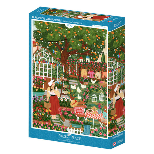 Puzzle 1500 pcs A la campagne