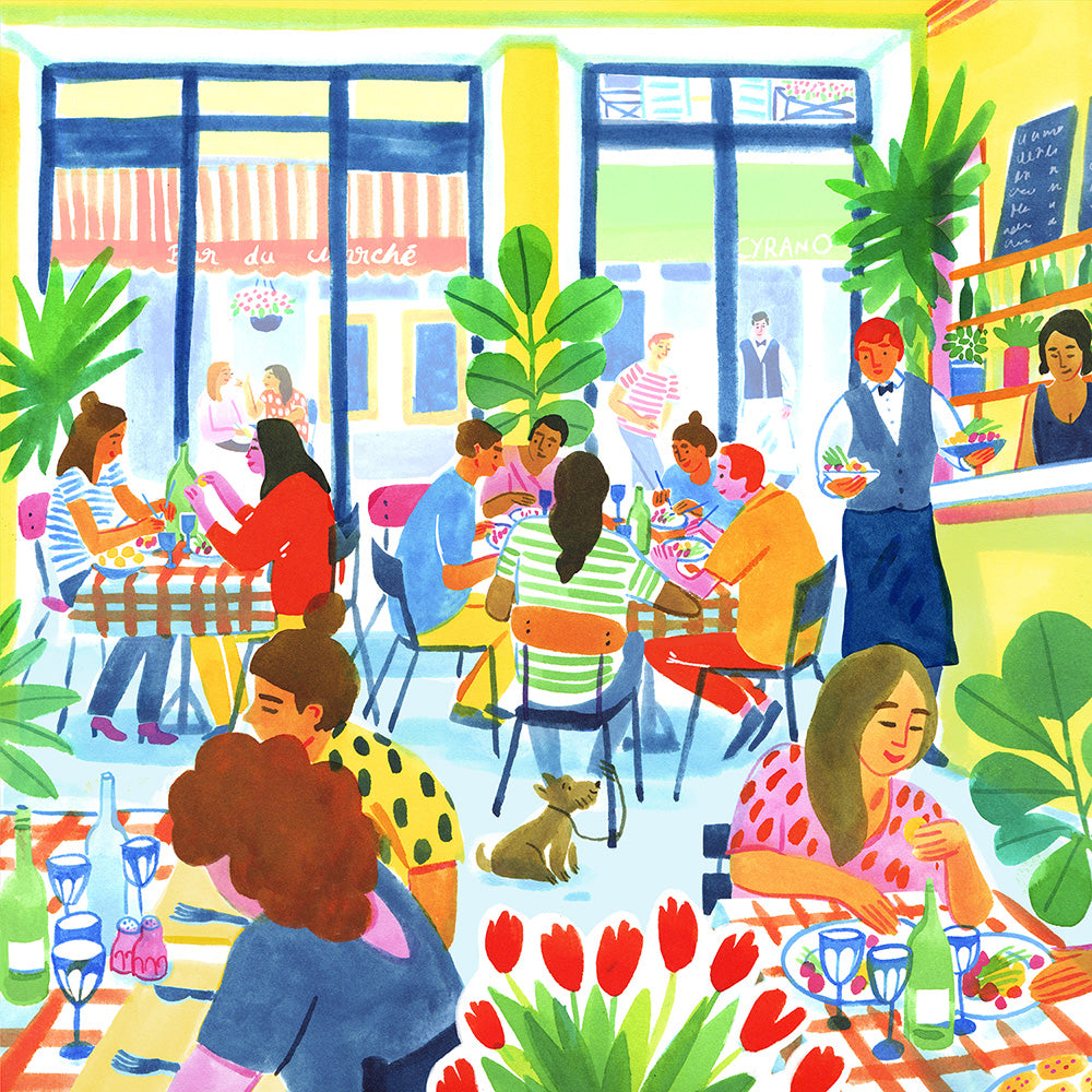 Puzzle 1000 pcs Bistrot