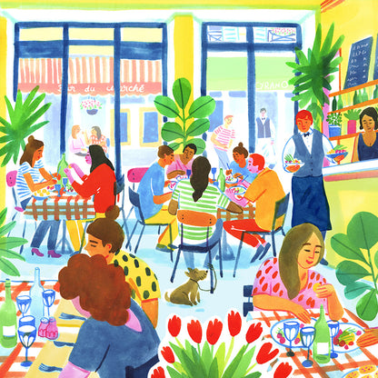 Puzzle 1000 pcs Bistrot