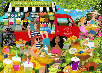 Puzzle 1500 pcs Juice truck