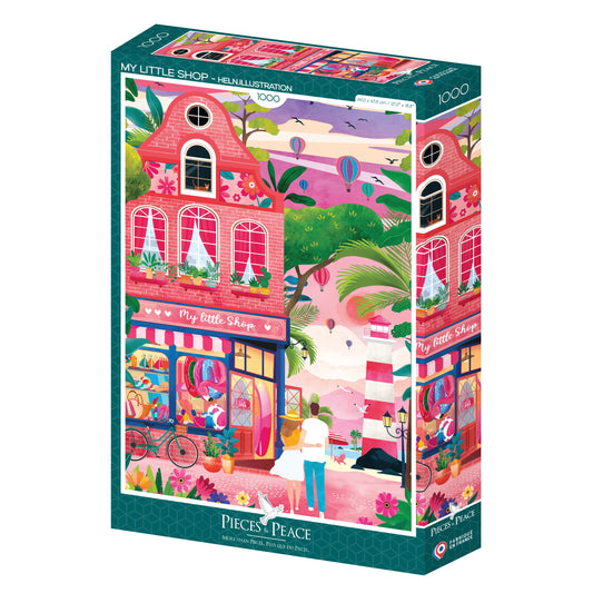 Puzzle 1000 pcs Mon petit magasin