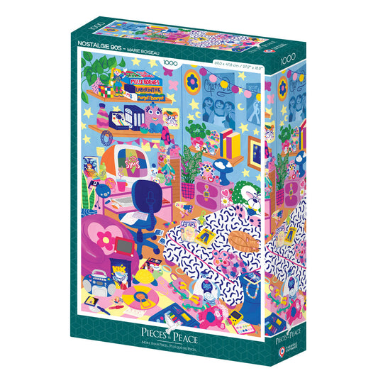 Puzzle 1000 pcs Nostalgie 90s