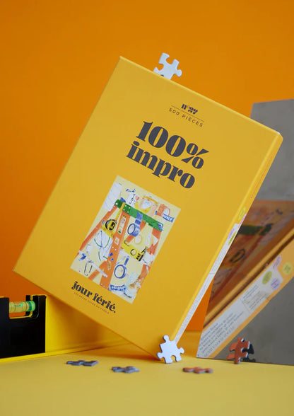 Puzzle 500 pces - 100% impro