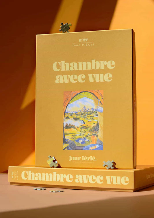 Puzzle 1000 pces - Chambre avec vue