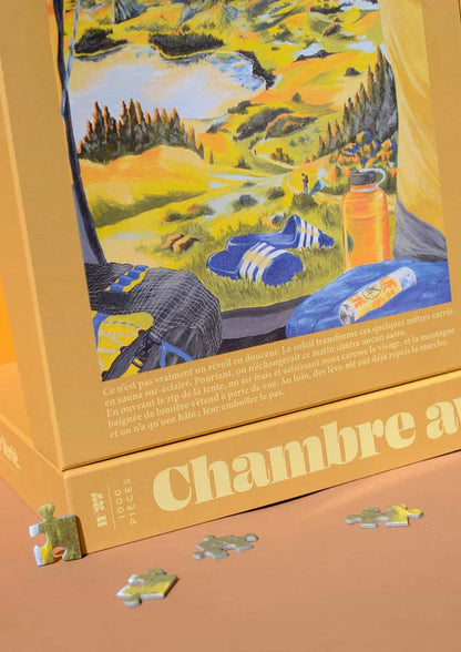 Puzzle 1000 pces - Chambre avec vue