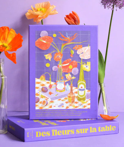 Puzzle 500 pces - Des fleurs sur la table