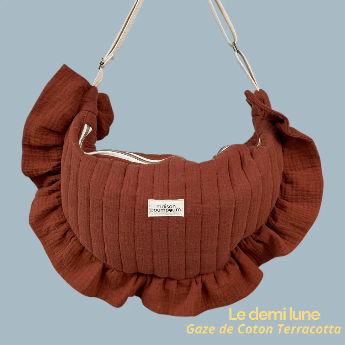 Sac demi-lune (plusieurs tailles et coloris)
