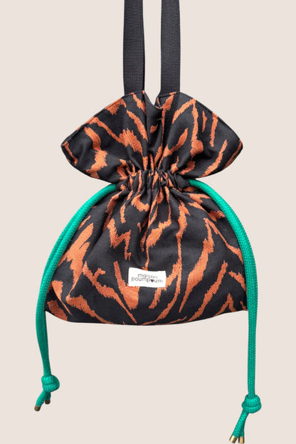 Sac bourse Zèbre