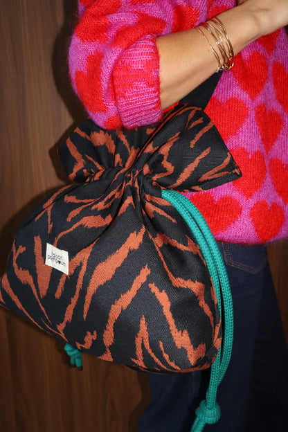 Sac bourse Zèbre
