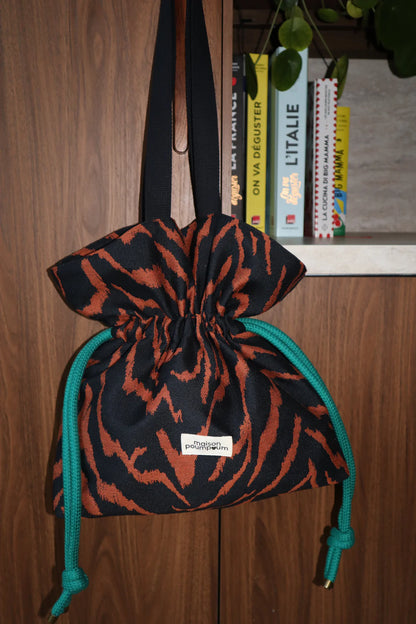 Sac bourse Zèbre