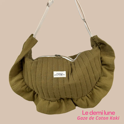 Sac demi-lune (plusieurs tailles et coloris)