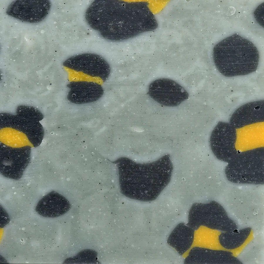Savon artisanal léopard bleu