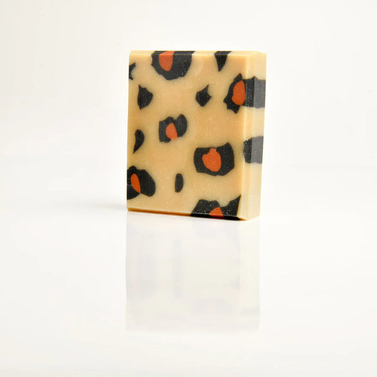 Savon artisanal léopard rose