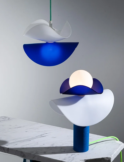 Lampe Swap It - Marbre Bleu