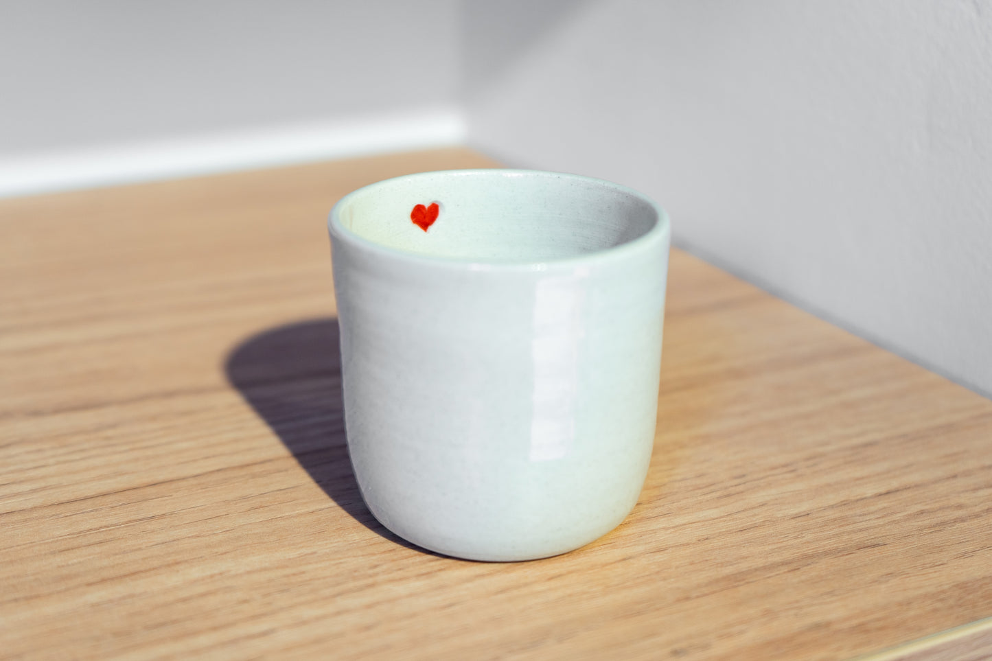 Tasse à café Cœur (plusieurs coloris)