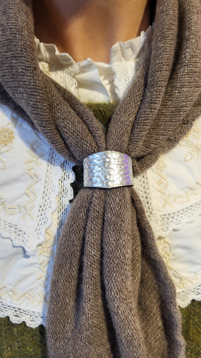 Tube Bijou foulard cuir