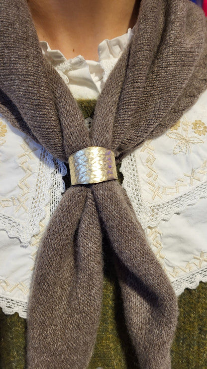 Tube Bijou foulard cuir