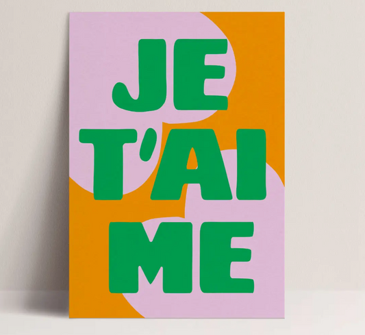 Affiche Je t'aime