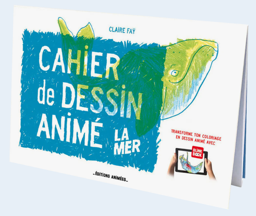 Cahier de coloriage animé - La Mer