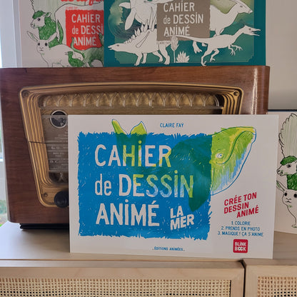 Cahier de coloriage animé - La Mer