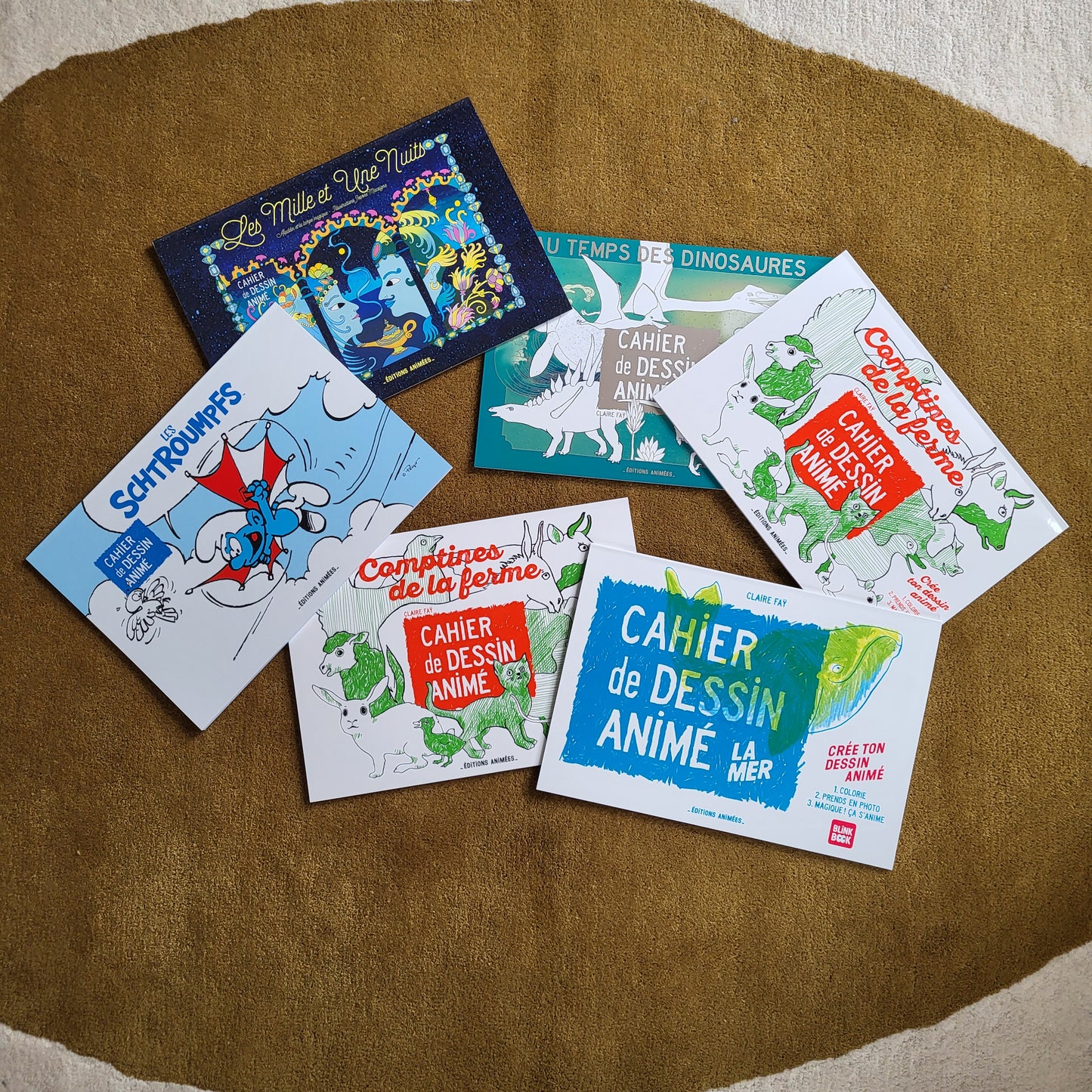 Cahier de coloriage animé - Les Mille et Une nuits