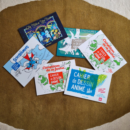 Cahier de coloriage animé - Les Mille et Une nuits