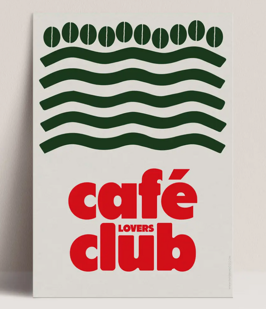 Affiche Café Lovers Club